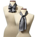 Gray Felton Silk Scarf - 8"x45"